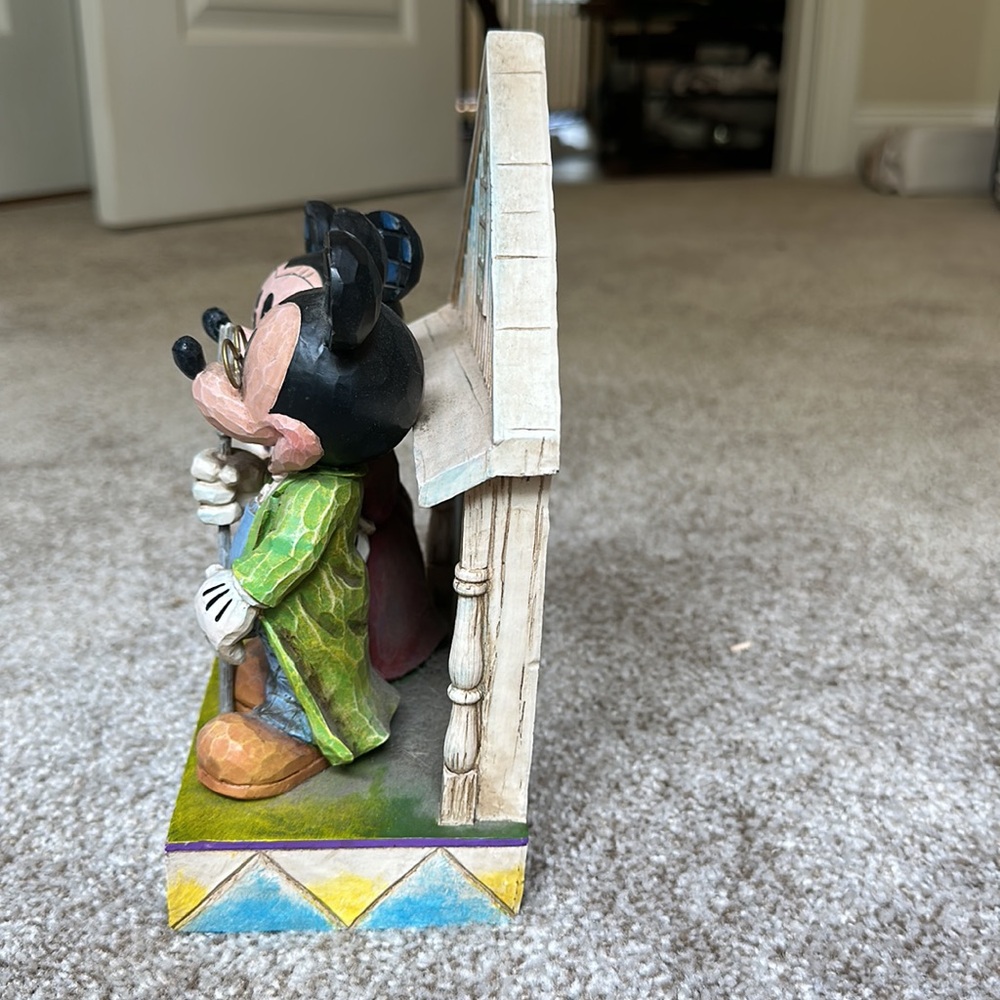 Jim Shore Walt Disney Traditions Mickey and Minnie “Homegrown” - Picture 3 of 5
